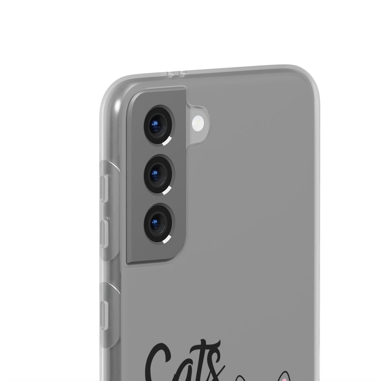 Flexi Phone Case with Cats are Fabulous print