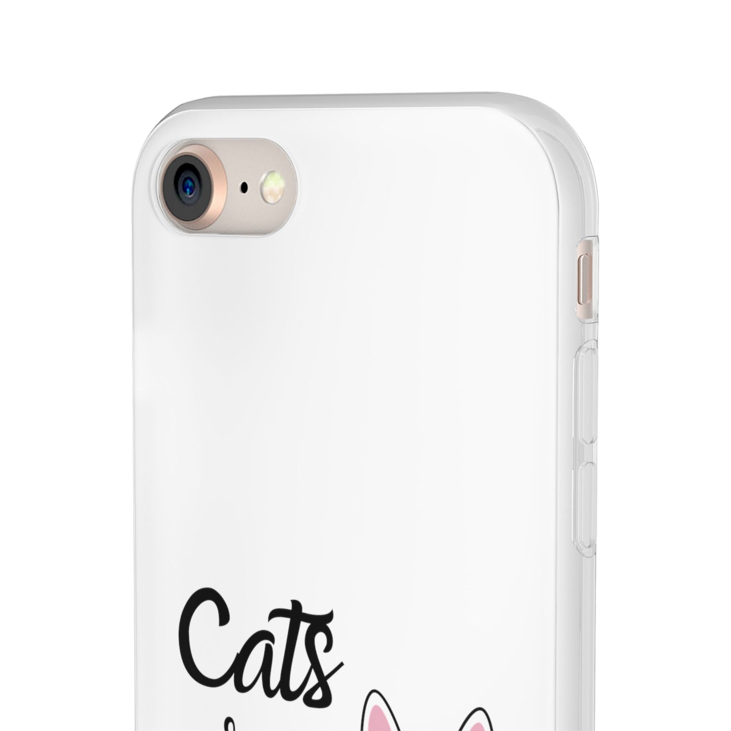 Flexi Phone Case with Cats are Fabulous print