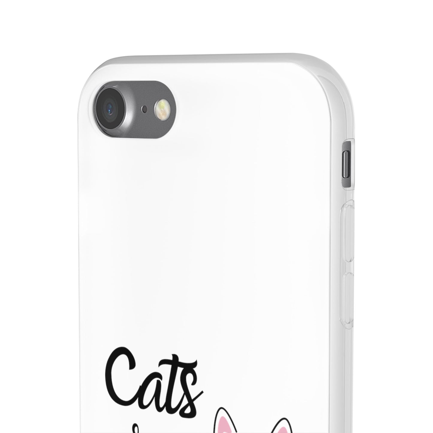 Flexi Phone Case with Cats are Fabulous print