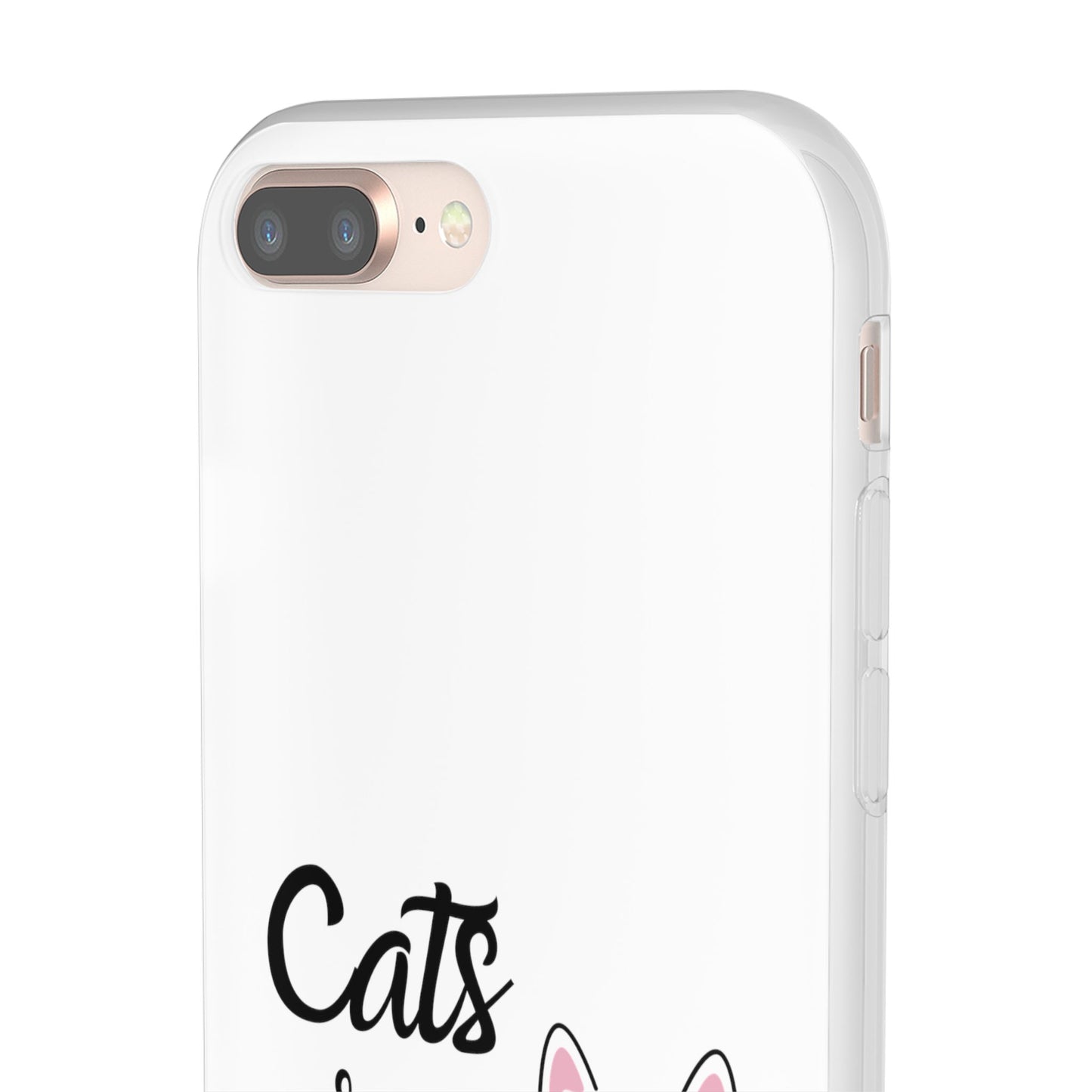 Flexi Phone Case with Cats are Fabulous print