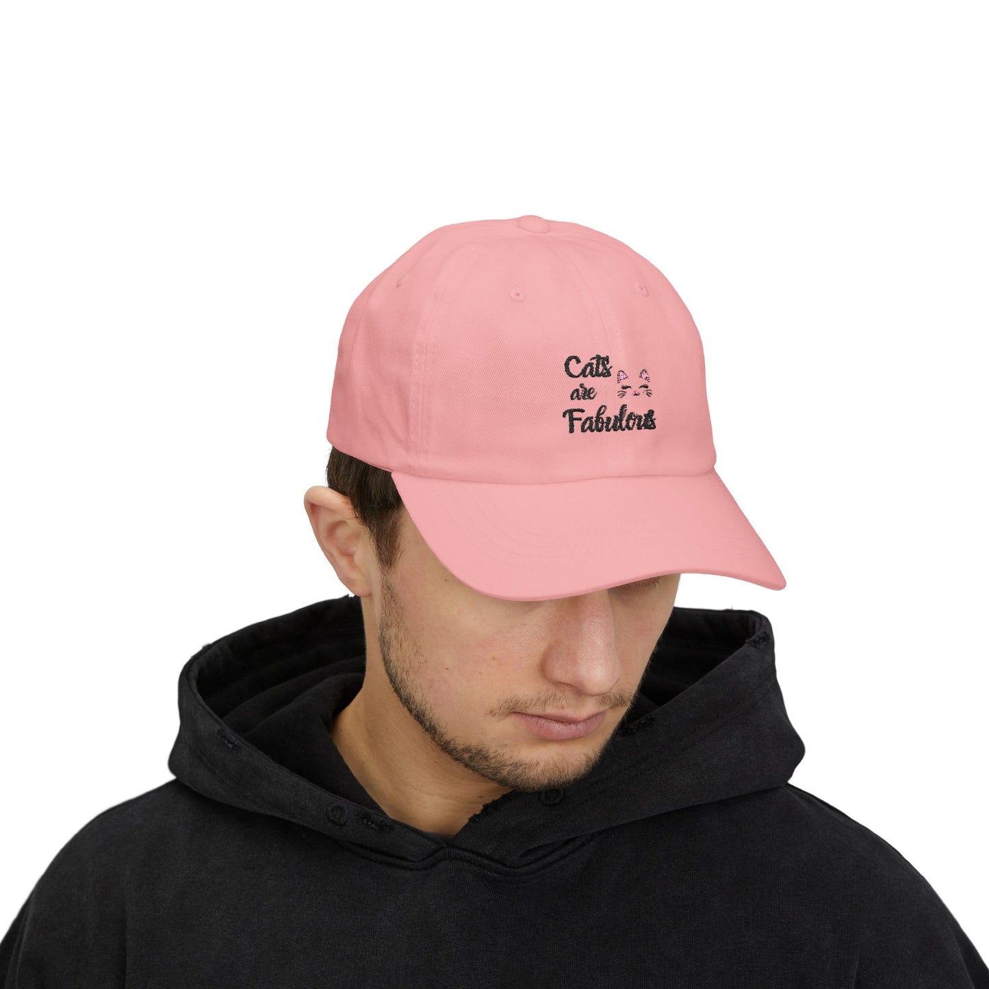 Embroidered Classic Dad Cap – Cats are Fabulous