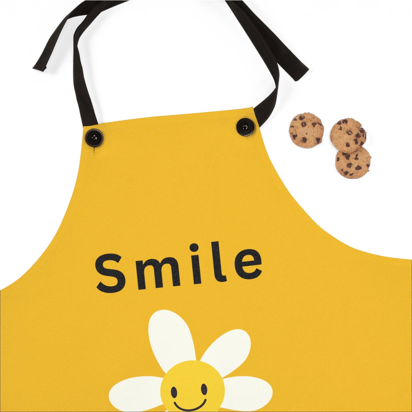 Smile Raise Your Vibration Printed BBQ Apron