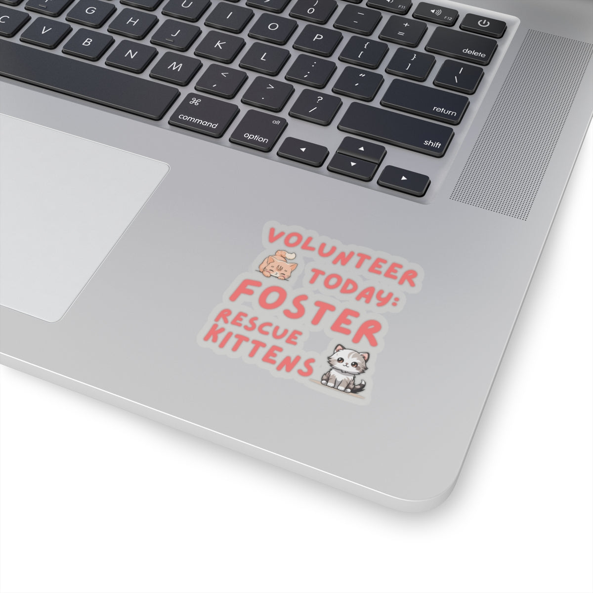 Foster Rescue Kittens Kiss-Cut Sticker