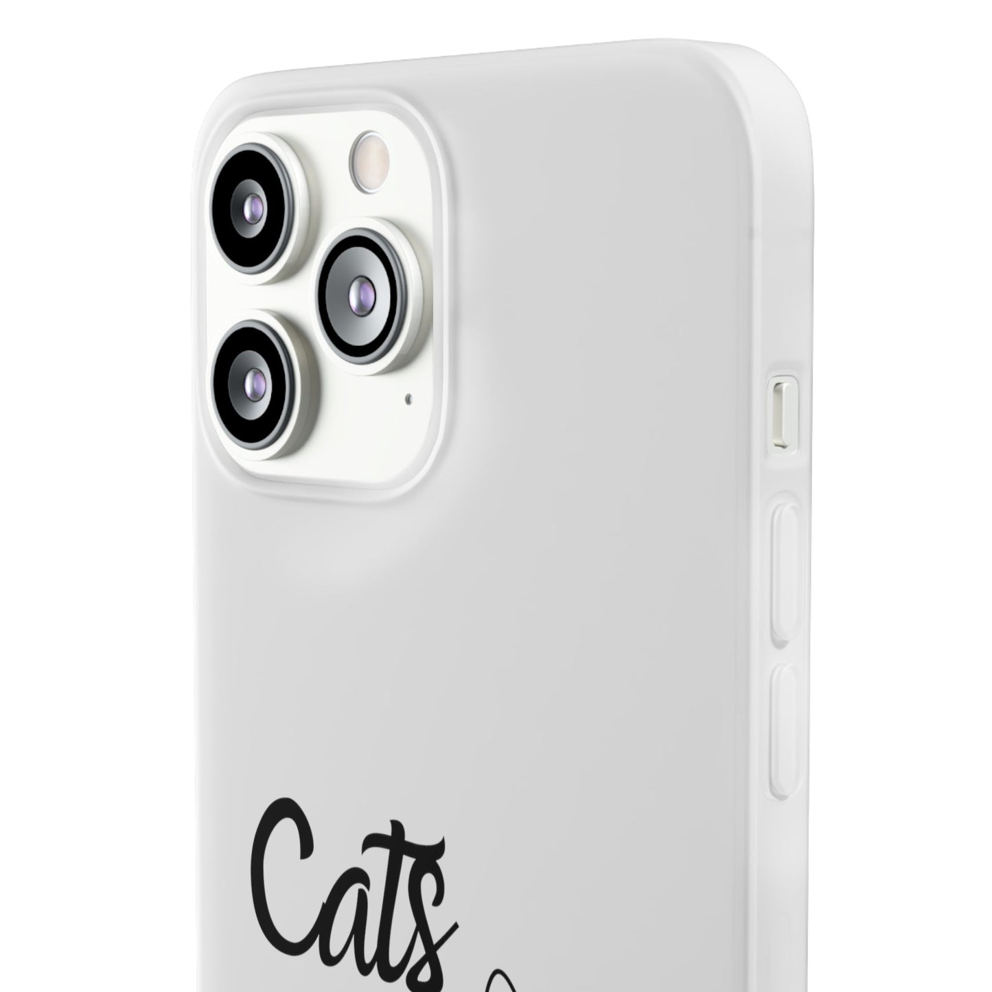 Flexi Phone Case with Cats are Fabulous print